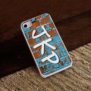  Graffiti iPhone Case with White Trim Cell Phones 