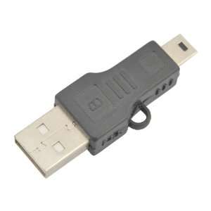  USB Male to USB Mini B 5 Pin Male Connector: Electronics
