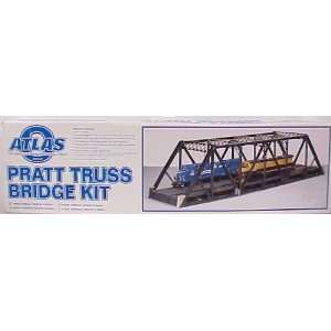 Atlas O Scale 3 Rail Single Track Pratt Truss Bridge Toys 