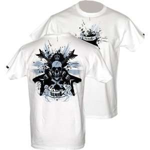  WNK Wear Cross Guitar Shirt White (Size=XL): Sports 