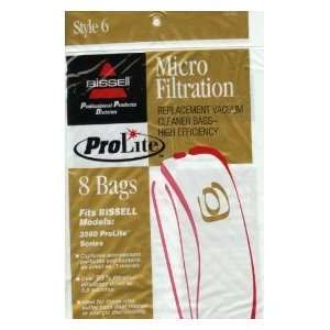 Bissell Style 6 Prolite Micro Filtration Genuine Bag (8 in 