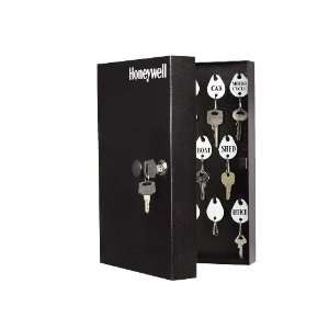  Honeywell 3060 Locking Steel Key Cabinet, Black