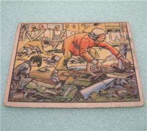 1938 GUM Inc.HORRORS OF WAR TRADING PICTURE CARD #125  