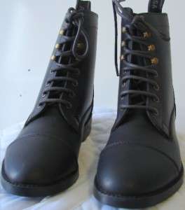 Excellent quality classically styled paddock boots are constructed of 