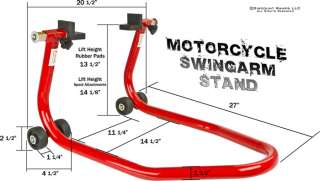   MOTORCYCLE SWINGARM STAND PADDOCK RACE STANDS (MC STAND Y)  