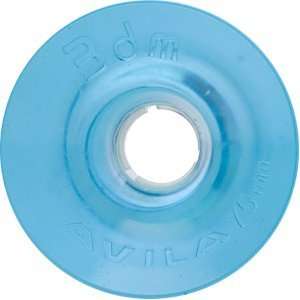 3dm Avila 75mm 75a Clear.blue Clear Skate Wheels: Sports 