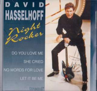 David Hasselhoff Night Rocker CD German Import OOP Baywatch Catherine 