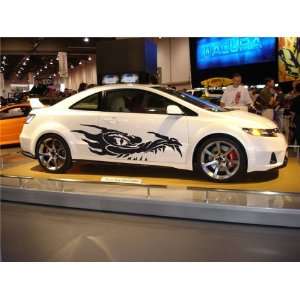  CAR VINYL SIDE GRAPHICS DRAGON ACURA FIT ANY CAR: Home 