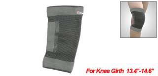 Basketball Black Gray Striped Stretchy Knee Protector  