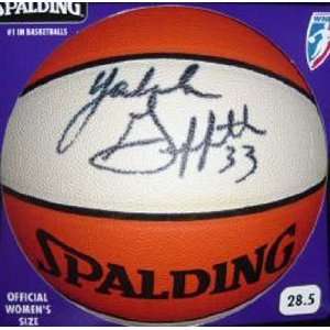 Yolanda Griffith Autographed Basketball