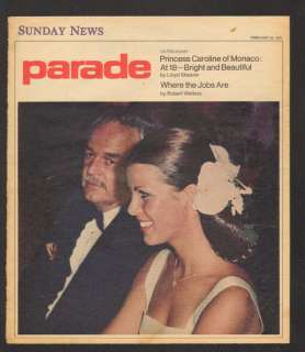 1975 Print Ad Princess Caroline Monaco pretty lady jobs  