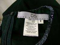 DEBBIE SHUCHAT DS Sparkly Dressy Silk Tank Top Blouse 8  