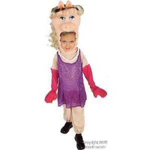  Childs Muppets Miss Piggy Costume (Size:Small 4 6): Toys 