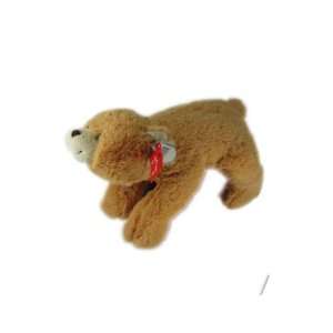  Plush 13 Inch Cuddly Tan Stuffed Teddy Bear: Toys & Games