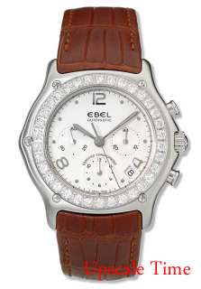 0892 ebel 1911 men s automatic chronograph watch stainless steel 