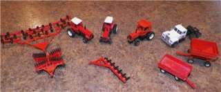 Allis Chalmers 1:64 Tractor Semi Wagon Lot Farm Equipment Assorted 