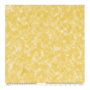  Legacy Studio Cotton Fabric Calliope Yellow Tonal Dots 