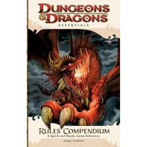 com Rules Compendium An Essential Dungeons & Dragons Compendium (4th 