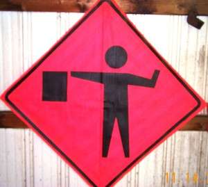 KORMAN Roll up Traffic Warning Signs  
