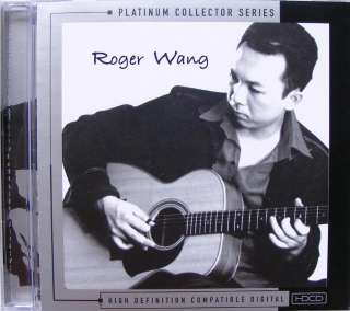 ROGER WANG Acoustic Guitar Asia Jazz HDCD 24 Bit NEW  