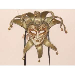  Gold Joker Sinfonia Venetian Mask: Kitchen & Dining
