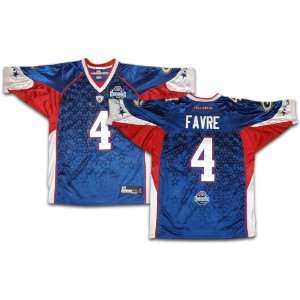 Brett Favre Reebok Authentic 2008 NFC Pro Bowl Blue Football Jersey