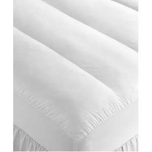   Allergy Wise Channel Skirted Full Fiberbed White