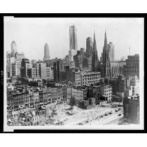   City,Demolished Buildings,Rockefeller Center,1931