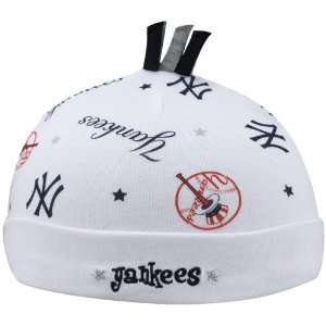    New Era New York Yankees Infant White Beanie: Sports & Outdoors