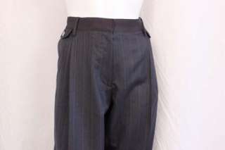 450 Dolce Gabbana Pants Slacks Pin Stripe 46 12 L #00080E  