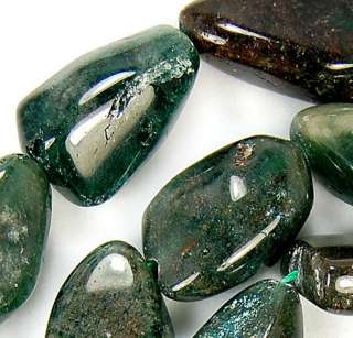 10x15 11x20mm Natural Apatite Nugget Beads 15  