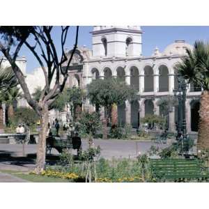 Plaza De Armas, Main Square, Arequipa, Unesco World Heritage Site 