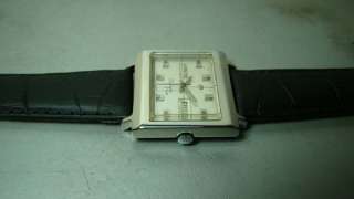 VINTAGE ENICAR SHERPA STAR AUTOMATIC DAY DATE SWISS MENS WATCH OLD 