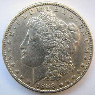 1888 S Morgan Dollar XF Condition Lot # 1137  
