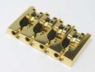 New HIPSHOT A Style Bass Bridge  Brass Version GOLD  