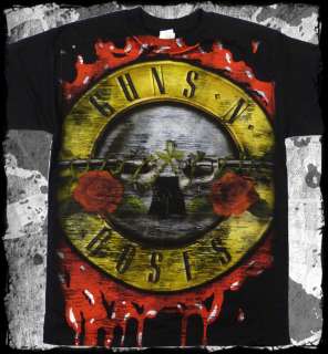 Guns N Roses   jumbo Bloody Bullet   official t shirt   FAST SHIPPING 