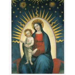   Immacolata  La Vergine col Bambino    olio su tela, sec. XVII XVIII