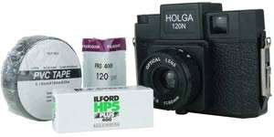 Holga Camera 120GN (120 GN) 35mm Kit (inc 35mm Adaptor)  