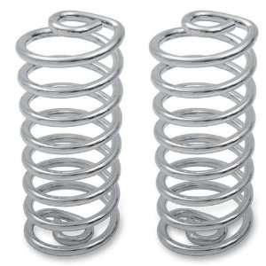    Drag Specialties Chrome Seat Springs   5in 28 60106: Automotive