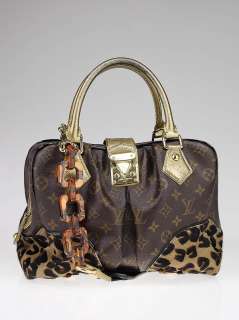Louis Vuitton Limited Edition Monogram Leopard Adele Bag  
