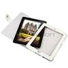 WHITE LEATHER FLIP CASE+Stylus FOR APPLE iPad 1 WIFI  