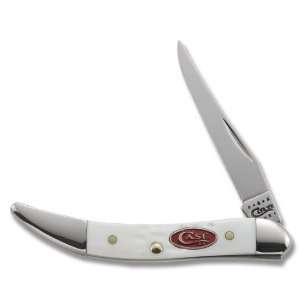 Case Cutlery 60180 Case SparXX White Synthetic Handle Small Texas 