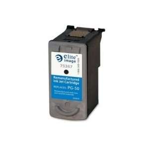  Elite Image PG 50 Black Ink Cartridge   Black   ELI75367 