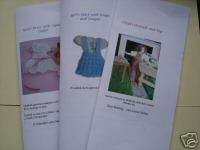 Knitting Patterns for 1/12th scale little girl   SET 2  