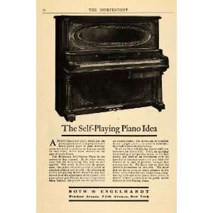  1904 Ad Harmonist Self Playing Piano Roth Engelhardt 