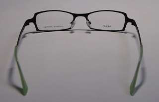 NEW PRODESIGN DENMARK 1349 49 17 TITANIUM BLACK/GREEN EYEGLASSES 