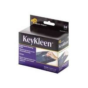 Read Right RR1243   KeyKleen Keyboard Cleaner Swabs, 24 