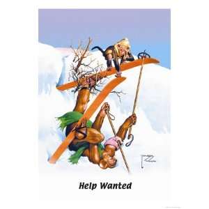 Help Wanted Giclee Poster Print by Lawson Wood, 24x32