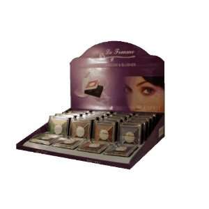  FOUR COLOR EYESHADOW/BLUSHER KIT   24 Pieces Pack: Health 