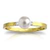 14k solid gold ring with diamonds pearl our price $ 183 13